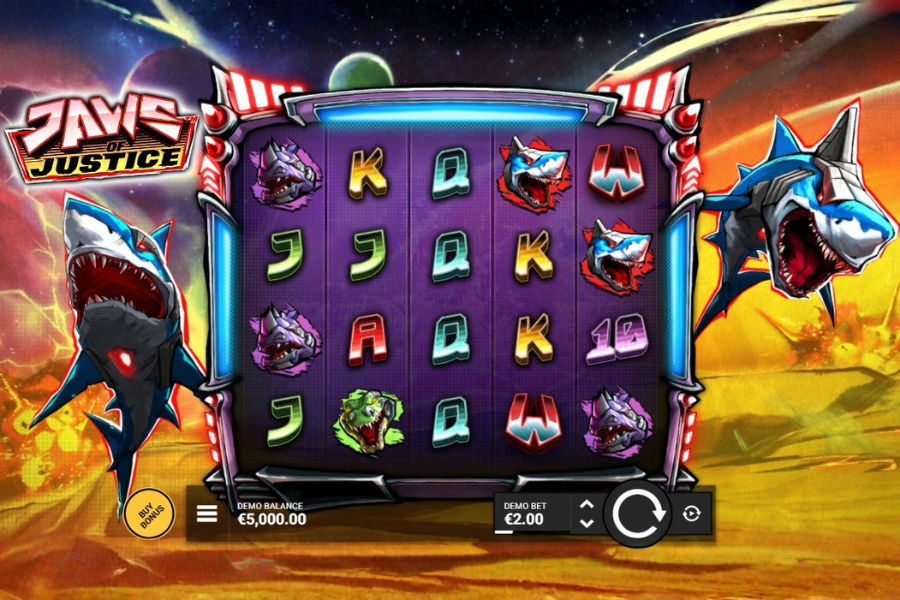 demo play of jaws of justice slot
